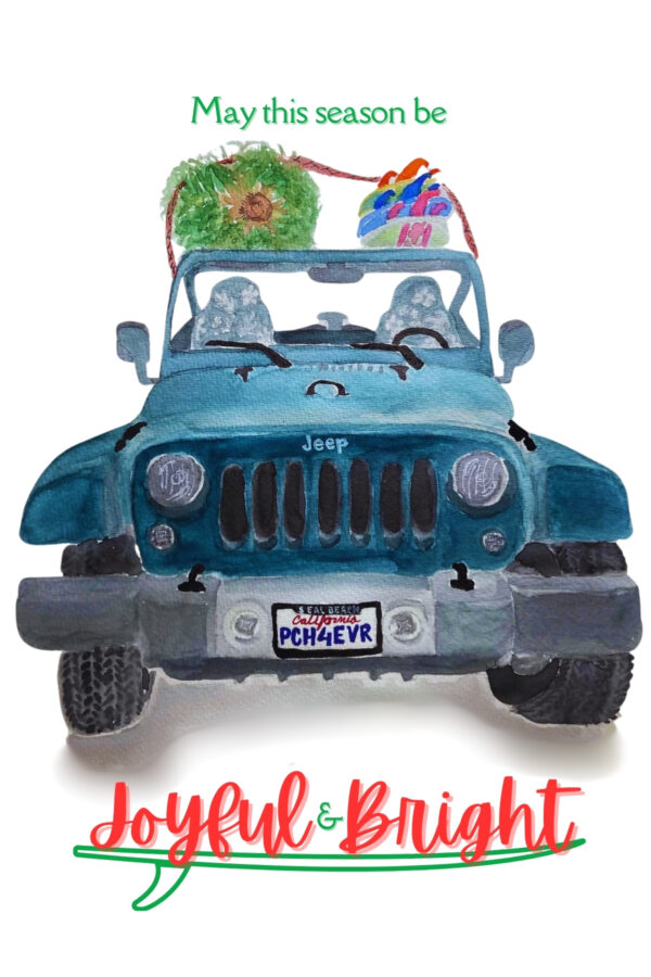 Jeep Christmas Card